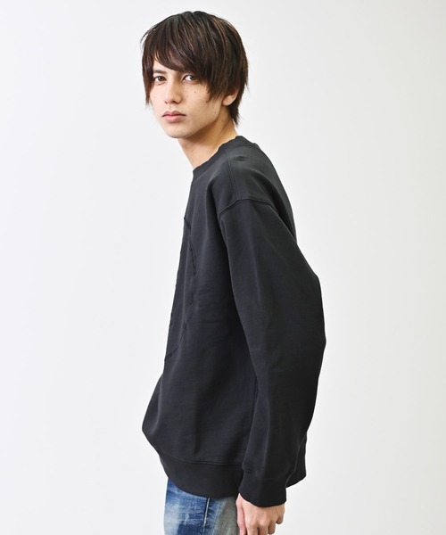 Drew House（ドリューハウス）の「drew house(ドリューハウス) スマイル スウェットトレーナー（スウェット・メンズ・ブラック・M/L）」の2枚目の写真