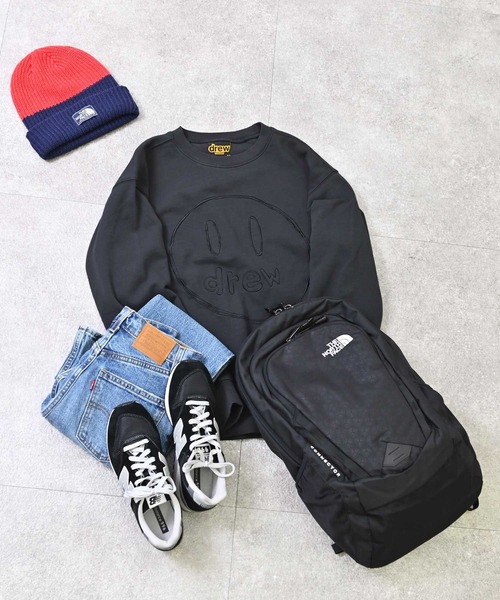 Drew House（ドリューハウス）の「drew house(ドリューハウス) スマイル スウェットトレーナー（スウェット・メンズ・ブラック・M/L）」の13枚目の写真