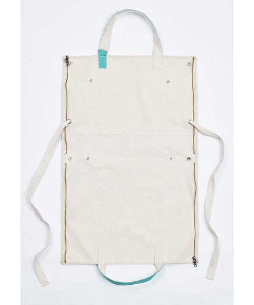 AlexanderLeeChang(アレキサンダーリーチャン)の「AlexanderLeeChang アレキサンダーリーチャン / APRON TOTE 22 2WAYエプロントートバッグ / AC052205(トートバッグ・メンズ・チャコール/オリーブ/ナチュラル・FREE)」の9枚目の写真