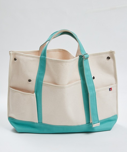 AlexanderLeeChang(アレキサンダーリーチャン)の「AlexanderLeeChang アレキサンダーリーチャン / APRON TOTE 22 2WAYエプロントートバッグ / AC052205(トートバッグ・メンズ・チャコール/オリーブ/ナチュラル・FREE)」の10枚目の写真