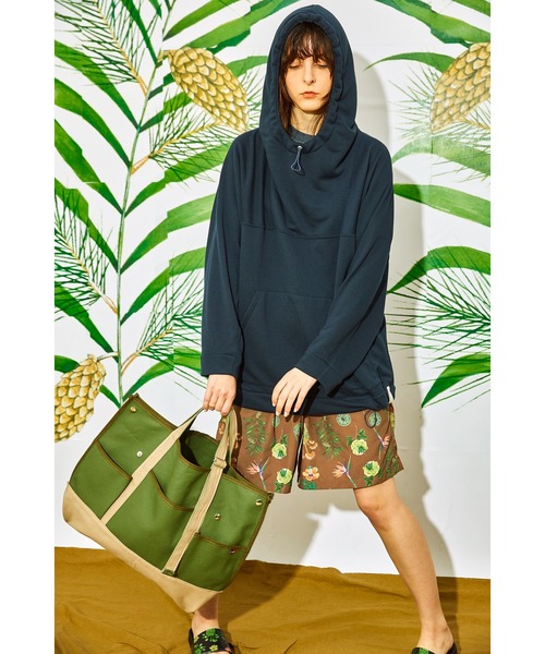 AlexanderLeeChang(アレキサンダーリーチャン)の「AlexanderLeeChang アレキサンダーリーチャン / APRON TOTE 22 2WAYエプロントートバッグ / AC052205(トートバッグ・メンズ・チャコール/オリーブ/ナチュラル・FREE)」の15枚目の写真