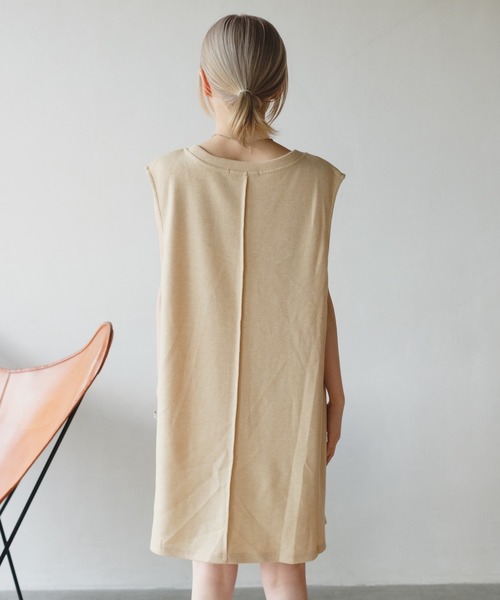 Kastane（カスタネ）の「【マルチウェイ】スリットボレロSET（カーディガン/ボレロ・レディース・アイボリー/グリーン/チャコールグレー・FREE）」の4枚目の写真