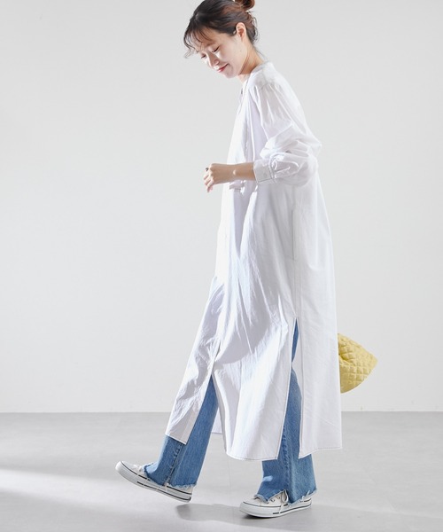 CHEEZE˓˓༼ˀᵕ̈༽ 超ワイド！シャツワンピース　 ジャンティーク CHEEZE˓˓༼ˀᵕ̈༽ 超ワイド！シャツワンピース ジャンティーク