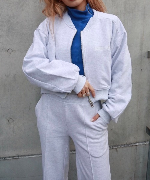 FIG&VIPER（フィグアンドバイパー）の「ショートZIPTOP（ポロシャツ・レディース・ベージュ/ブラック/グレー・FREE）」の14枚目の写真