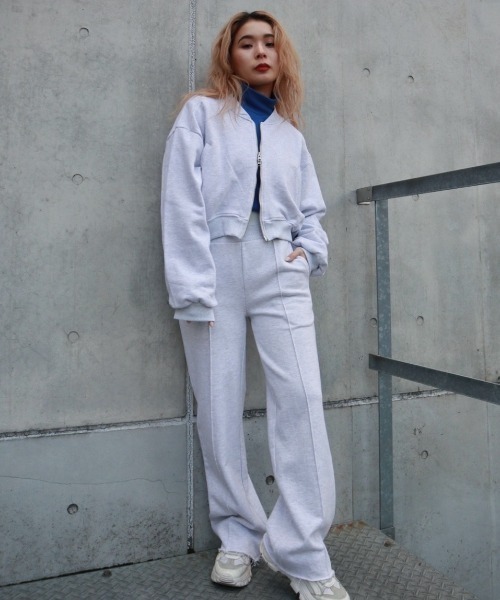 FIG&VIPER（フィグアンドバイパー）の「ショートZIPTOP（ポロシャツ・レディース・ベージュ/ブラック/グレー・FREE）」の12枚目の写真