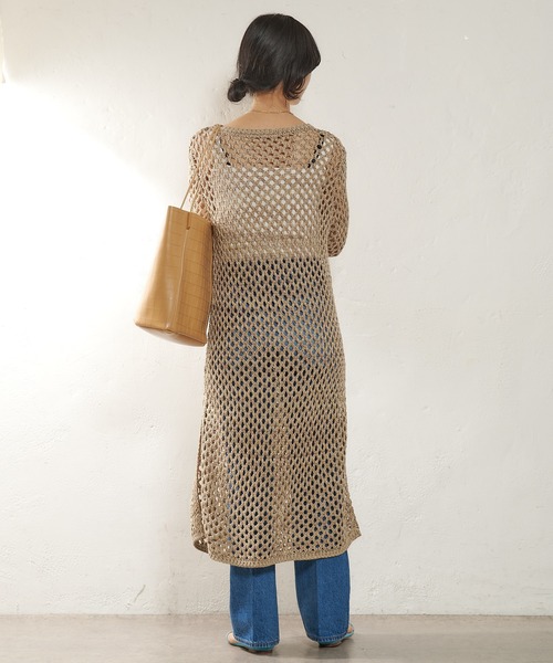 ふりふ パパゲーノ 透かし編みニットワンピース ふりふ on X: 