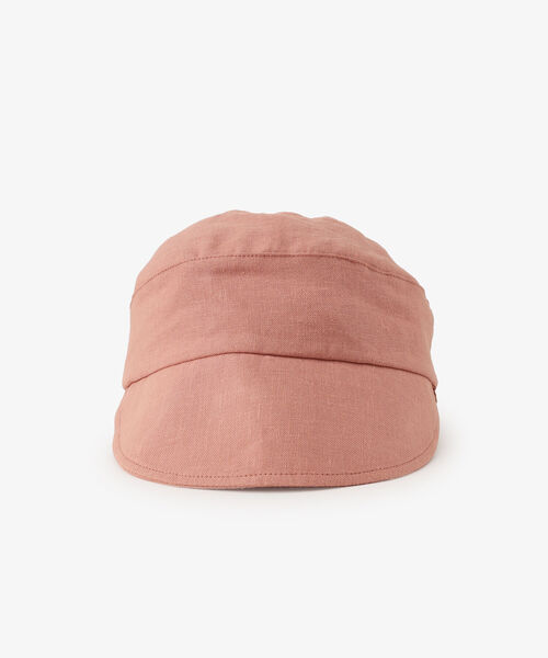 Afternoon Tea（アフタヌーンティー）の「リネン切替UVキャスケット（キャスケット・レディース・ベージュ/オレンジ/アイボリー・ONE SIZE）」の10枚目の写真