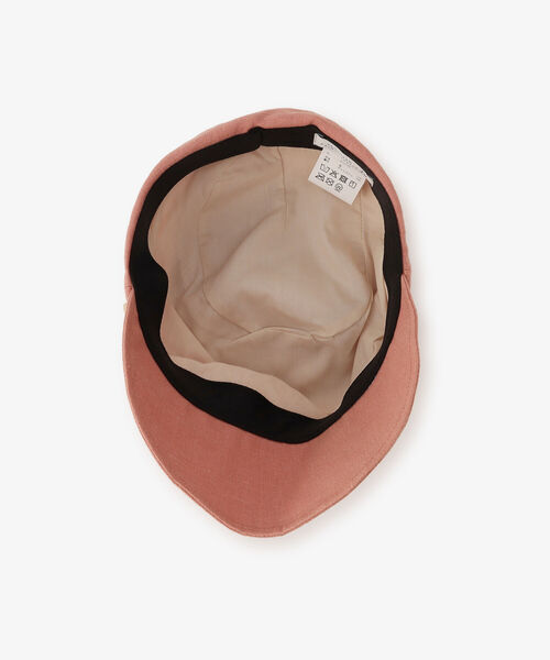 Afternoon Tea（アフタヌーンティー）の「リネン切替UVキャスケット（キャスケット・レディース・ベージュ/オレンジ/アイボリー・ONE SIZE）」の15枚目の写真