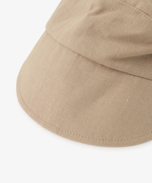 Afternoon Tea（アフタヌーンティー）の「リネン切替UVキャスケット（キャスケット・レディース・ベージュ/オレンジ/アイボリー・ONE SIZE）」の19枚目の写真