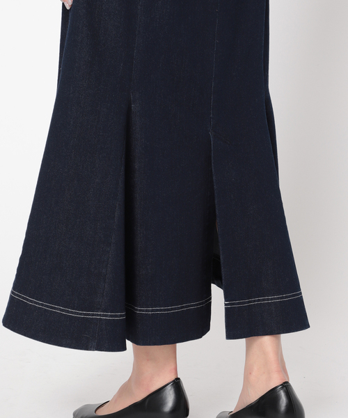 Simplicite(サンプリシテ)の「マーメイドステッチスカート(スカート・レディース・ベージュ/ネイビー/ブルー・FREE)」の20枚目の写真