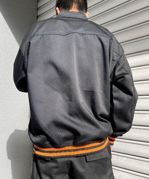 DANKE SCHON（ダンケシェーン）の「DankeSchon/ダンケシェーン/TCジャケット（ブルゾン・メンズ・ブラック/グリーン・FREE）」の6枚目の写真