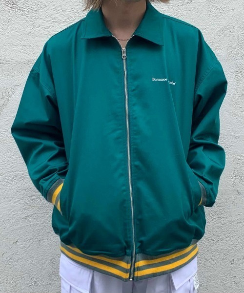 DANKE SCHON（ダンケシェーン）の「DankeSchon/ダンケシェーン/TCジャケット（ブルゾン・メンズ・ブラック/グリーン・FREE）」の7枚目の写真