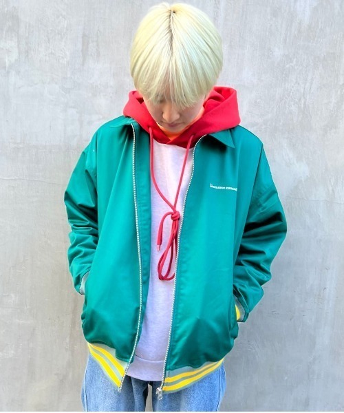 DANKE SCHON（ダンケシェーン）の「DankeSchon/ダンケシェーン/TCジャケット（ブルゾン・メンズ・ブラック/グリーン・FREE）」の22枚目の写真