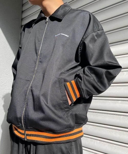 DANKE SCHON（ダンケシェーン）の「DankeSchon/ダンケシェーン/TCジャケット（ブルゾン・メンズ・ブラック/グリーン・FREE）」の21枚目の写真