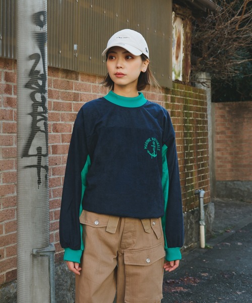 MILITARY(ミリタリー)の「実物 新品 フランス海軍 トレーニングスウェット(スウェット・メンズ・ネイビー・88/2/1)」の3枚目の写真