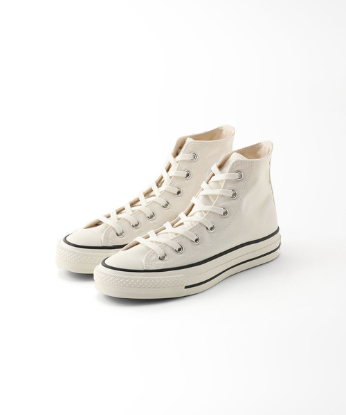 JOURNAL STANDARD relume SELECT(ジャーナルスタンダードレリュームセレクト)の「【CONVERSE/コンバース】 CANVAS ALL STAR J HI:スニーカー(スニーカー・レディース・ホワイト/ブラック・23cm/23.5cm/24.5cm/22.5cm/24cm/25cm)」の1枚目の写真