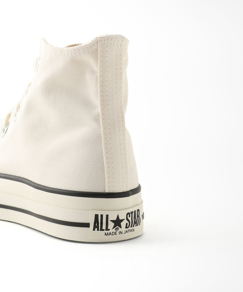 JOURNAL STANDARD relume SELECT(ジャーナルスタンダードレリュームセレクト)の「【CONVERSE/コンバース】 CANVAS ALL STAR J HI:スニーカー(スニーカー・レディース・ホワイト/ブラック・23cm/23.5cm/24.5cm/22.5cm/24cm/25cm)」の6枚目の写真