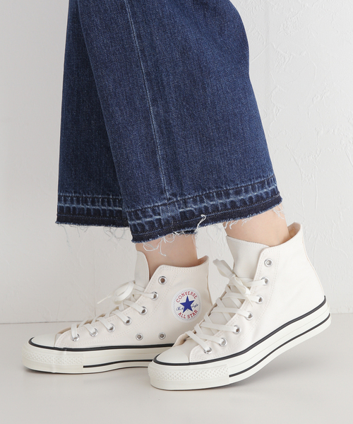 JOURNAL STANDARD relume SELECT(ジャーナルスタンダードレリュームセレクト)の「【CONVERSE/コンバース】 CANVAS ALL STAR J HI:スニーカー(スニーカー・レディース・ホワイト/ブラック・23cm/23.5cm/24.5cm/22.5cm/24cm/25cm)」の17枚目の写真