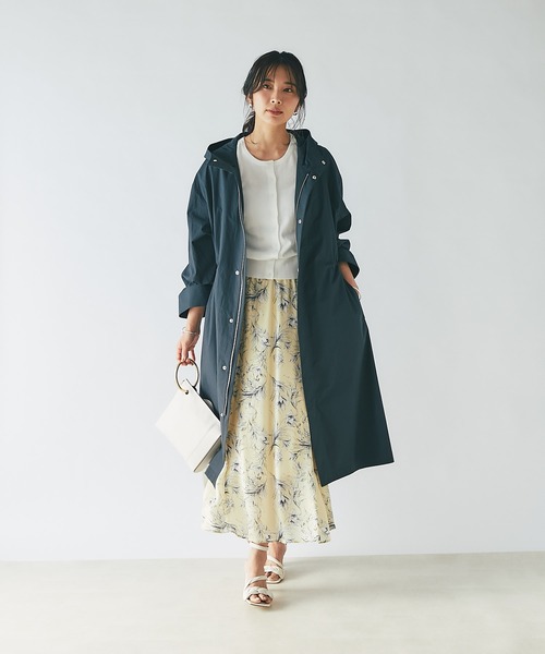 RIVE DROITE（リヴドロワ）の「機能的で着まわしやすい/ライトモッズコート（モッズコート・レディース・ライトベージュ/カーキ/ネイビー・FREE）」の22枚目の写真