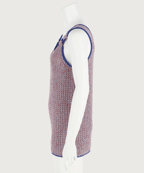 G.V.G.V.(ジーヴィージーヴィー)の「MIXED YARN TUNIC(ニット/セーター・レディース・パープル/グリーン・ONE SIZE)」の11枚目の写真