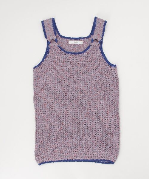 G.V.G.V.(ジーヴィージーヴィー)の「MIXED YARN TUNIC(ニット/セーター・レディース・パープル/グリーン・ONE SIZE)」の15枚目の写真