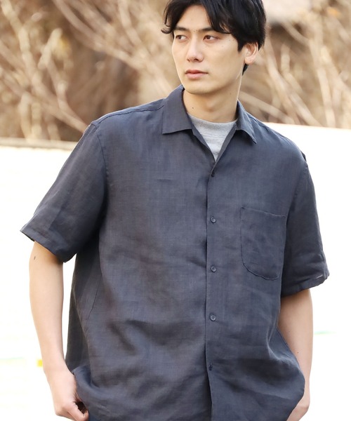 コ*ン様 SEVEN BY SEVEN open collar shirts s SEVEN BY SEVEN（セブンバイセブン）の「SEVEN BY SEVEN/セブン