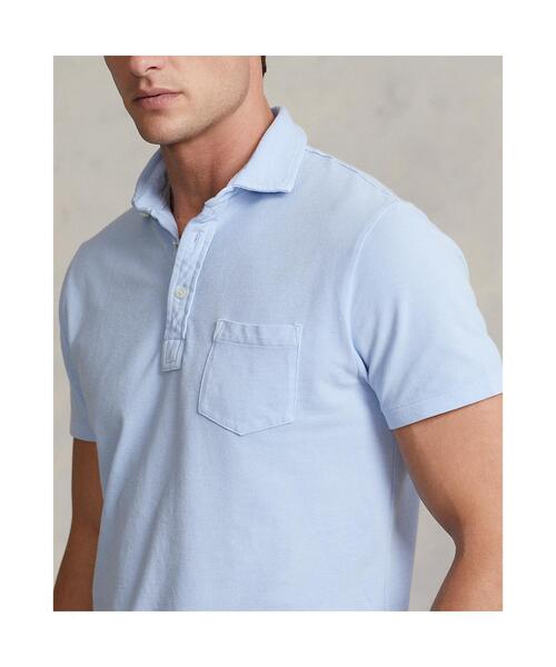 カスタム スリム フィット フェザーウェイト ポロシャツ