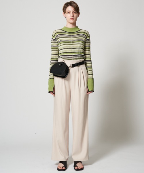 Solace（ソレイス）の「2WAYショルダーバッグ / ウエストバッグ（ショルダーバッグ・レディース・ホワイト/ブラック/グレー・FREE）」の11枚目の写真