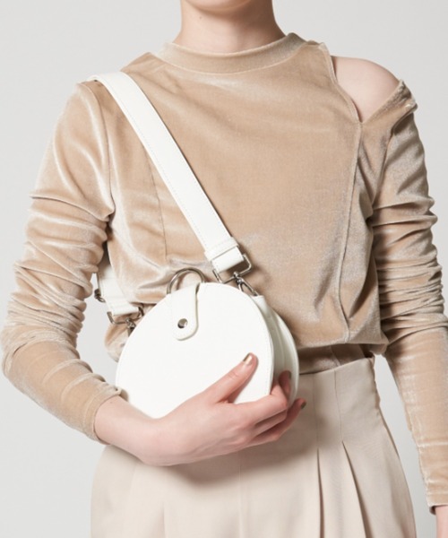 Solace（ソレイス）の「2WAYショルダーバッグ / ウエストバッグ（ショルダーバッグ・レディース・ホワイト/ブラック/グレー・FREE）」の17枚目の写真