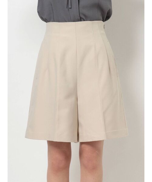 MERCURYDUO（マーキュリーデュオ）の「ハイウエストショートパンツ（その他パンツ・レディース・アイボリー/ダークブラウン/ミント・FREE）」の14枚目の写真