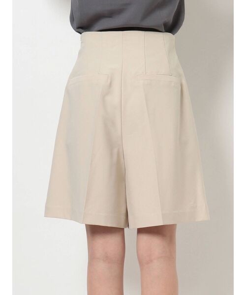 MERCURYDUO（マーキュリーデュオ）の「ハイウエストショートパンツ（その他パンツ・レディース・アイボリー/ダークブラウン/ミント・FREE）」の16枚目の写真