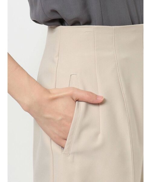 MERCURYDUO（マーキュリーデュオ）の「ハイウエストショートパンツ（その他パンツ・レディース・アイボリー/ダークブラウン/ミント・FREE）」の19枚目の写真