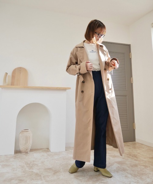 Reurie'（レウリィ）の「バックベンツトレンチコート（トレンチコート