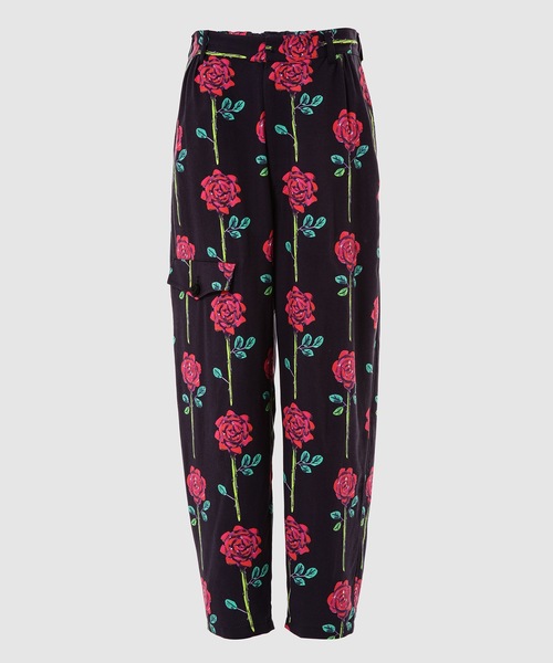 SASQUATCHfabrix.(サスクワァッチファブリックス)の「ROSE BALLOON CARGO PANTS(カーゴパンツ・メンズ・ホワイト/ブラック・L)」の2枚目の写真