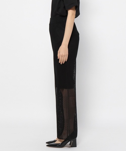 PAGEBOY（ページボーイ）の「メッシュイージーパンツ（その他パンツ・レディース・ブラック/オフホワイト/ターコイズブルー・FREE）」の13枚目の写真