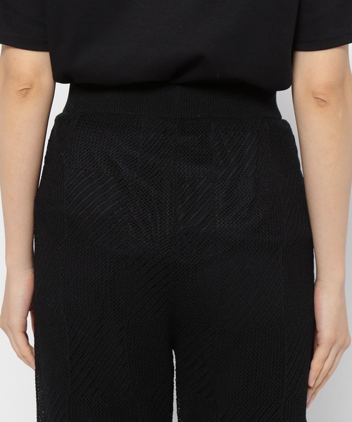 PAGEBOY（ページボーイ）の「メッシュイージーパンツ（その他パンツ・レディース・ブラック/オフホワイト/ターコイズブルー・FREE）」の19枚目の写真