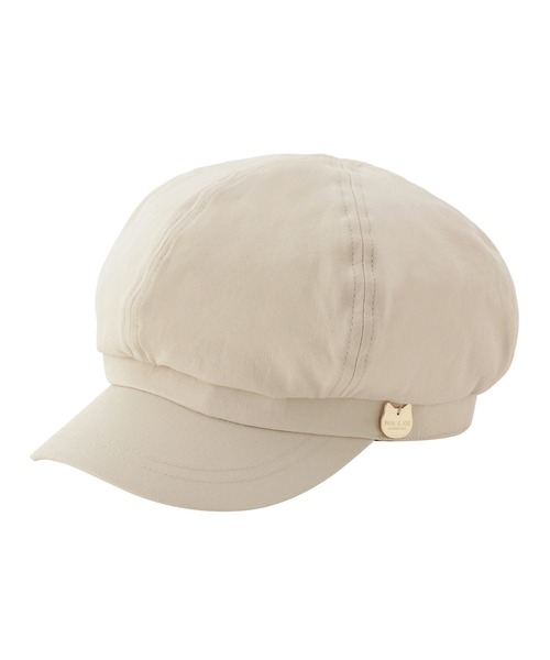 PAUL&JOE(ポールアンドジョー)の「キャスケット キャットプレート(キャスケット・レディース・ブラック/ベージュ/オレンジ系その他3/カーキ/ホワイト/キャメル/ダークブルー・M)」の4枚目の写真