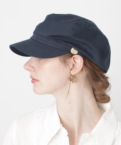 PAUL&JOE(ポールアンドジョー)の「キャスケット キャットプレート(キャスケット・レディース・ブラック/ベージュ/オレンジ系その他3/カーキ/ホワイト/キャメル/ダークブルー・M)」の6枚目の写真