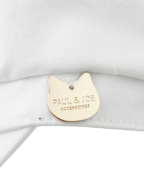 PAUL&JOE(ポールアンドジョー)の「キャスケット キャットプレート(キャスケット・レディース・ブラック/ベージュ/オレンジ系その他3/カーキ/ホワイト/キャメル/ダークブルー・M)」の14枚目の写真