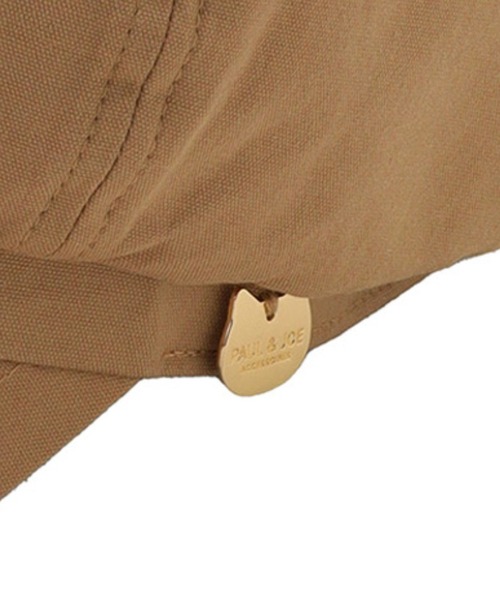 PAUL&JOE(ポールアンドジョー)の「キャスケット キャットプレート(キャスケット・レディース・ブラック/ベージュ/オレンジ系その他3/カーキ/ホワイト/キャメル/ダークブルー・M)」の18枚目の写真