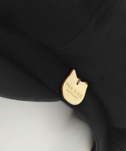 PAUL&JOE(ポールアンドジョー)の「キャスケット キャットプレート(キャスケット・レディース・ブラック/ベージュ/オレンジ系その他3/カーキ/ホワイト/キャメル/ダークブルー・M)」の16枚目の写真