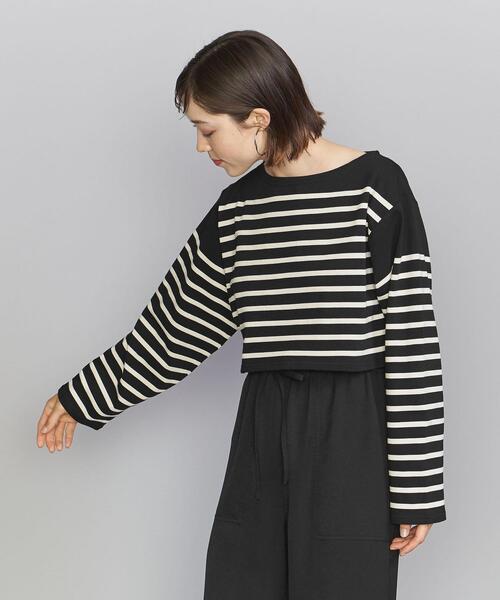 BEAUTY&amp;YOUTH UNITED ARROWS - 専用 UNITED ARROWS パネルボーダーロングスリーブカットソー BEAUTY&YOUTH UNITED ARROWS（ビューティーアンドユース