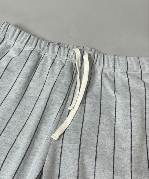 GALLIS ADDICTION（ガリスアディクション）の「GA STRIPE SWEAT PANTS（スウェットパンツ・メンズ・ブラック/ホワイト・L/M）」の11枚目の写真