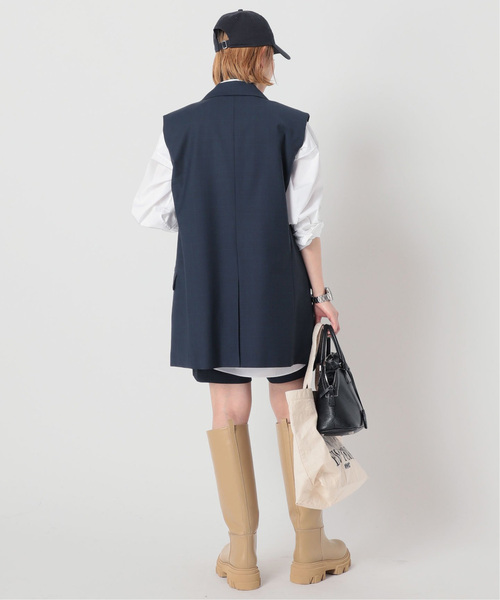 AP STUDIO(エーピーストゥディオ)の「THOMAS MASON ロングシャツ(シャツ/ブラウス・レディース・ホワイト・FREE)」の22枚目の写真