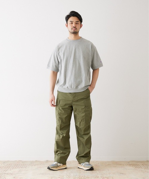 417 EDIFICE（フォーワンセブンエディフィス）の「【BURK / バーク】別注 ファティーグパンツ（カーゴパンツ・メンズ・ブラック/カーキ/カーキ系2・SMALL/MEDIUM/LARGE）」の15枚目の写真