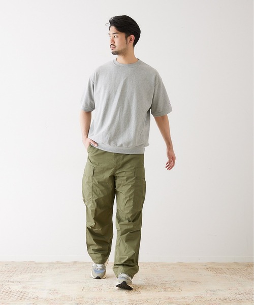 417 EDIFICE（フォーワンセブンエディフィス）の「【BURK / バーク】別注 ファティーグパンツ（カーゴパンツ・メンズ・ブラック/カーキ/カーキ系2・SMALL/MEDIUM/LARGE）」の16枚目の写真