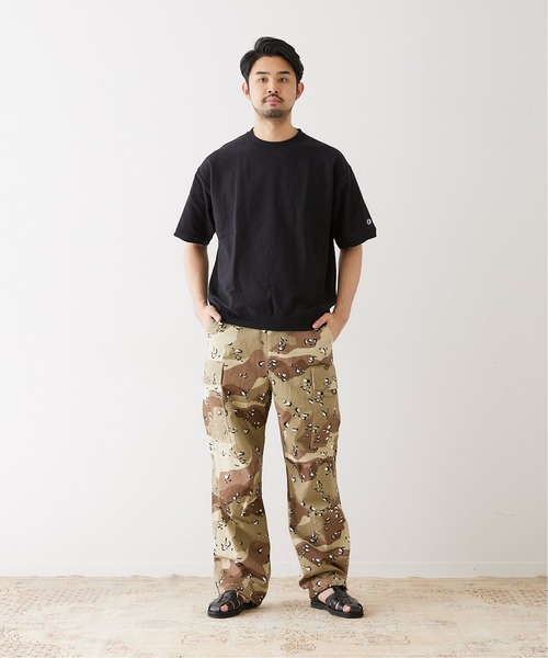 417 EDIFICE（フォーワンセブンエディフィス）の「【BURK / バーク】別注 ファティーグパンツ（カーゴパンツ・メンズ・ブラック/カーキ/カーキ系2・SMALL/MEDIUM/LARGE）」の20枚目の写真