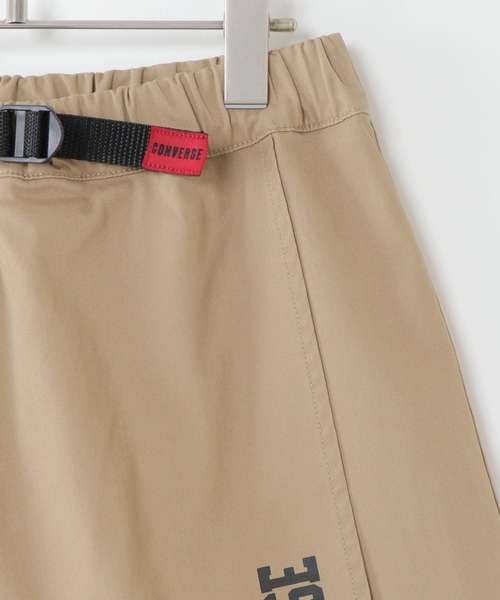 CONVERSE（コンバース）の「【WEB限定】【キッズ】CONVERSE コンバース キュロットツイルパンツ（130~160cm）（その他パンツ・キッズ・ブラック/ベージュ・150/160/140/130）」の6枚目の写真