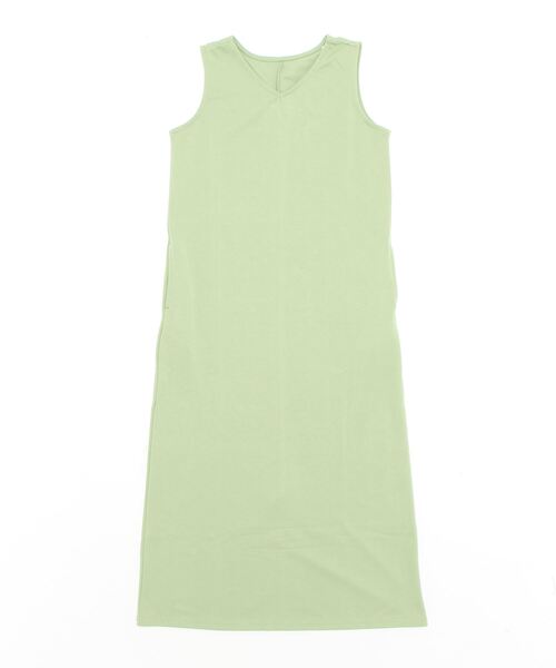 KOBE LETTUCE（コウベレタス）の「[ 選べる2タイプ ] Vネックポンチワンピース（ワンピース・レディース・ピンク系/ブラック/オレンジ系/ピンク/オレンジ系1/ホワイト系1/カーキ系/カーキ/ホワイト系/ブラック系/ピンク系2/グリーン系/ミント/ピンク系1/ブルー系/ベージュ系/ブルー系1/ベージュ系1・2/1）」の8枚目の写真