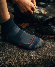 【MADE IN USA】DARN TOUGH ダーンタフ Ms 1991 ライトハイカー 1/4ソック ライトウェイト クッション